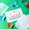20-Piece Wildflower Painting Stencil Set – Reusable PET Spring Flower Templates for DIY Wall & Wood Art (Rectangular Design)